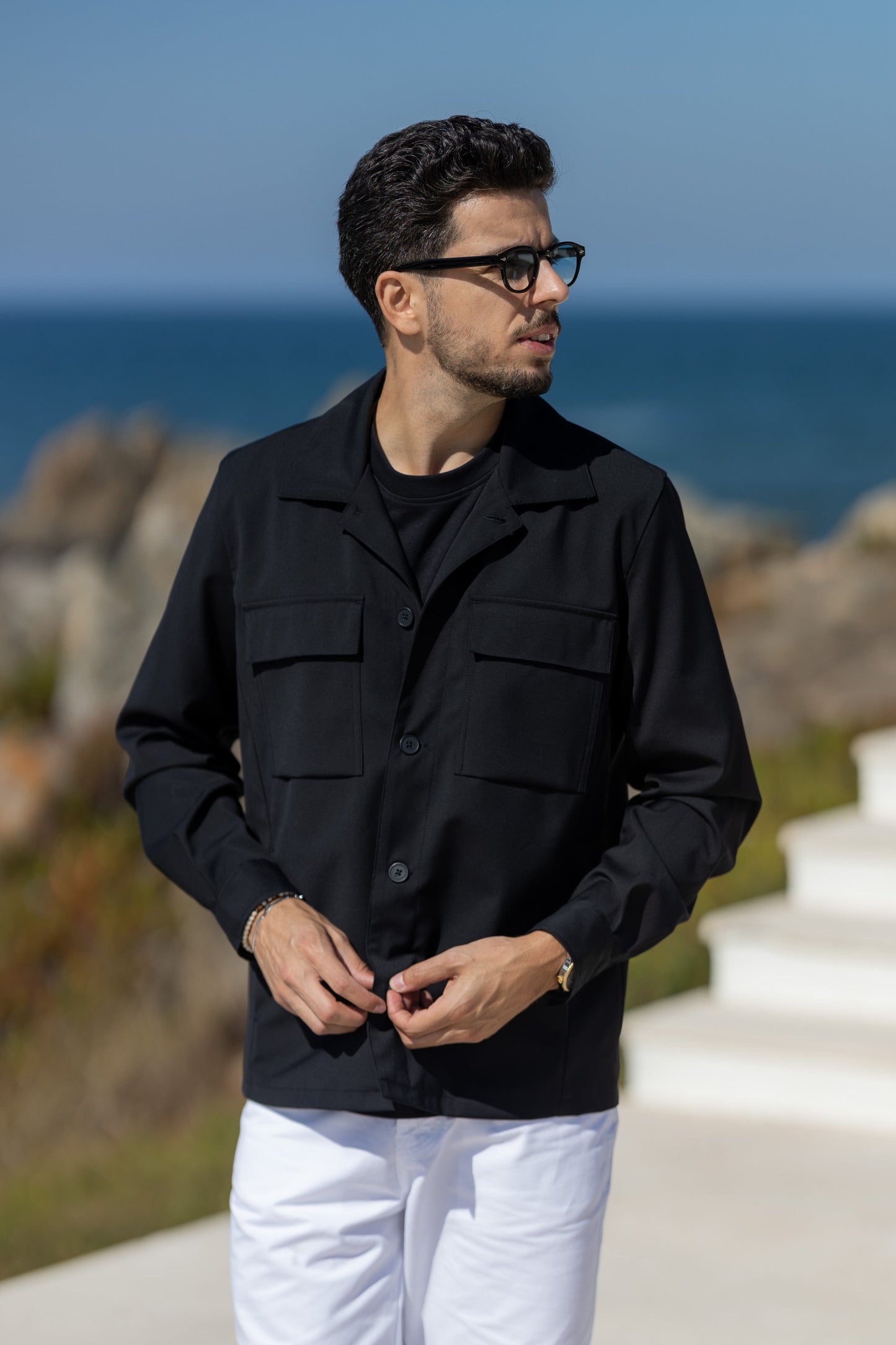 Camiseiro Preto Antony Morato SS25