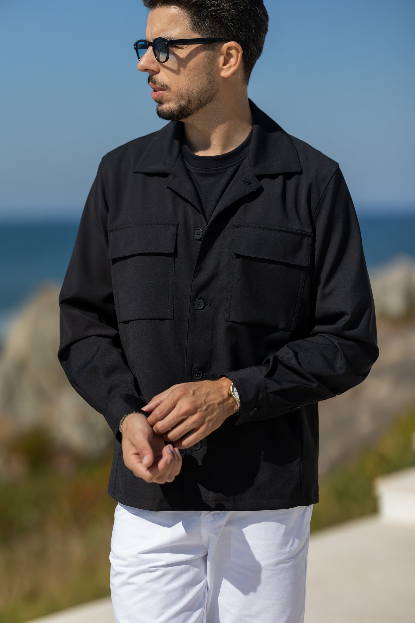 Camiseiro Preto Antony Morato SS25