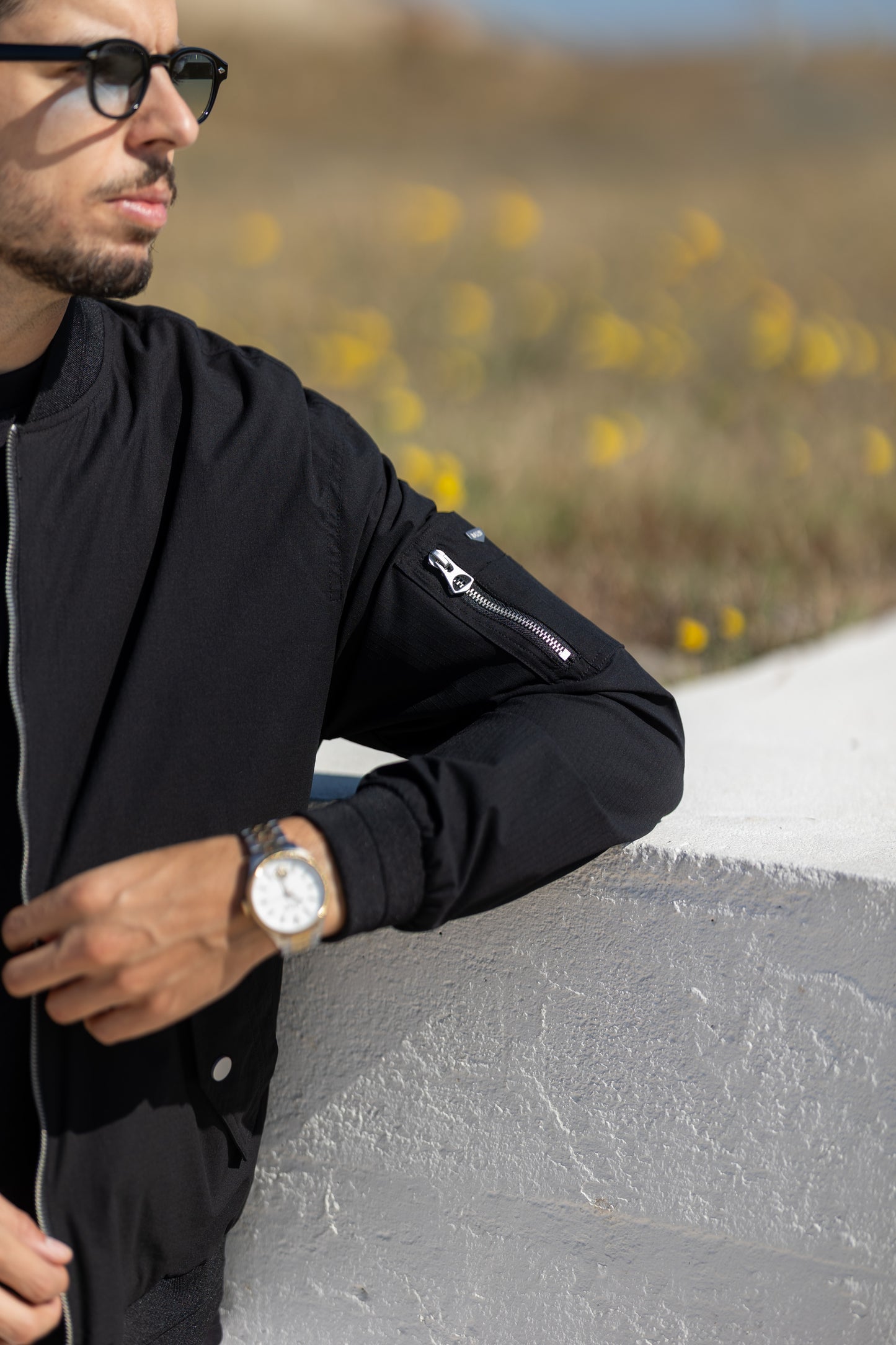 Casaco Bomber Preto Antony Morato SS25