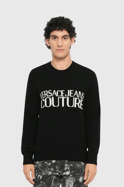 Malha Preta Versace Jeans Couture Versace Jeans Couture