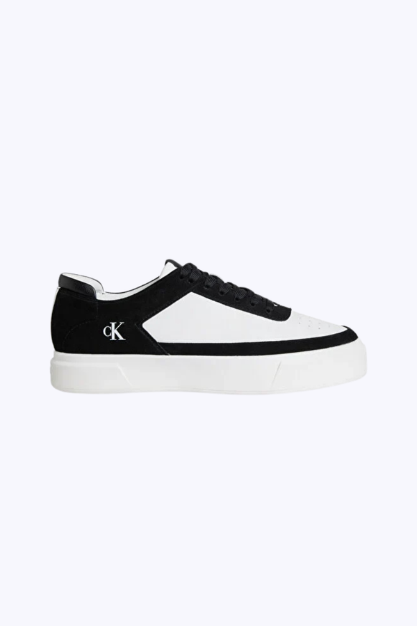 Sapatilhas Pretas e Brancas Calvin Klein FW25