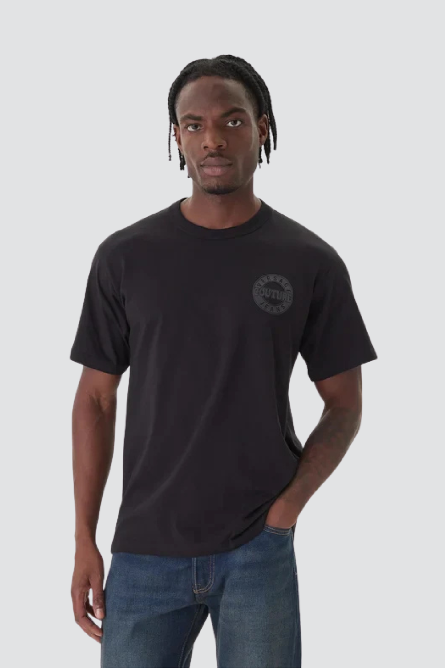 T-shirt Cinza Versace Jeans Couture FW25