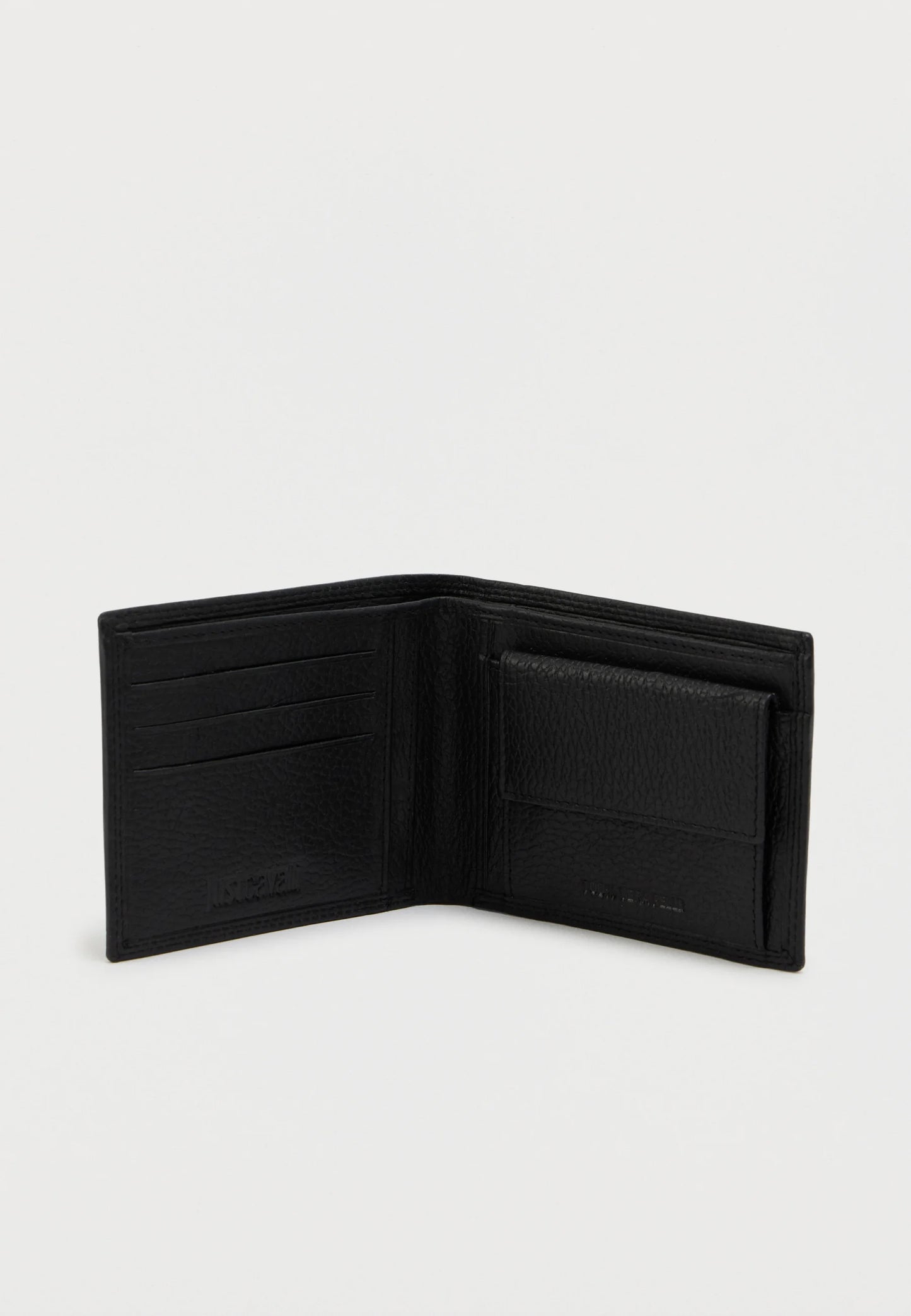 Carteira Pele Preta Just Cavalli FW25