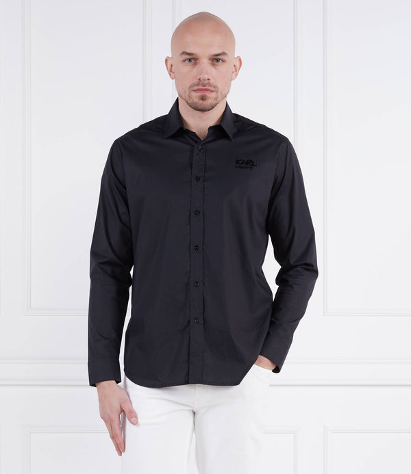 Camisa Preta Karl Lagerfeld
