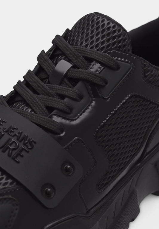 Sapatilhas Pretas Speedtrack Versace Jeans Couture SS26