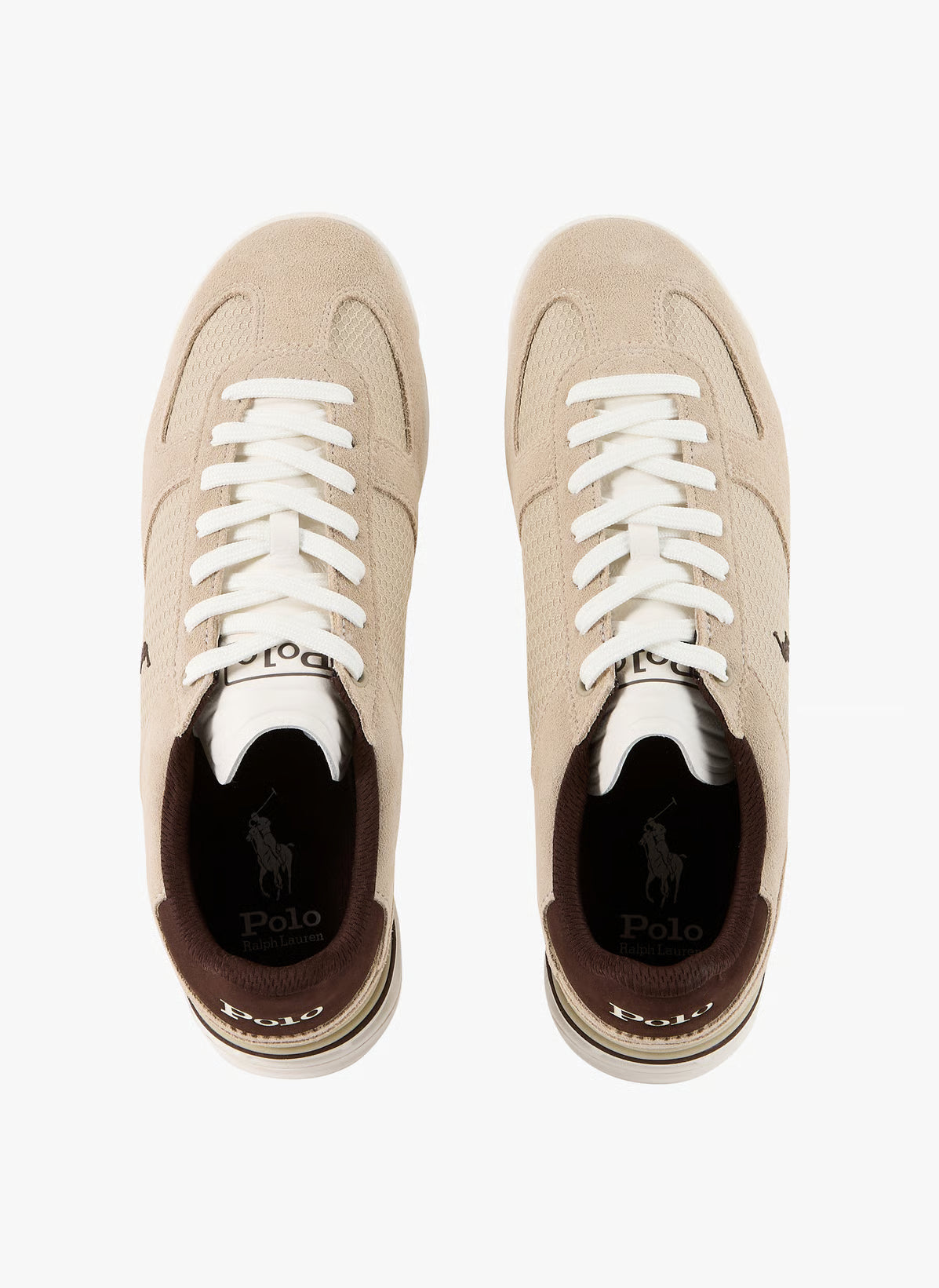 Sapatilhas Bege Ralph Lauren SS26