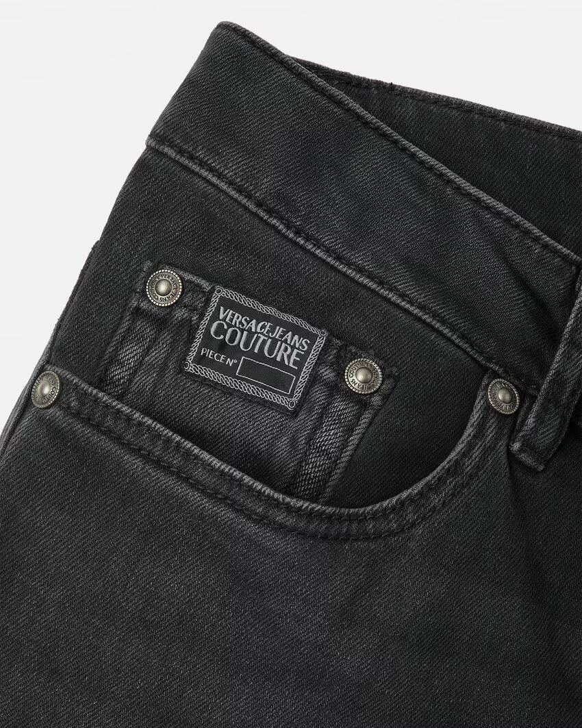 Calça de Ganga Cinza Versace Jeans Couture FW25