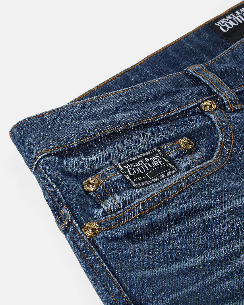 Calça de Ganga Escura Versace Jeans Couture FW25