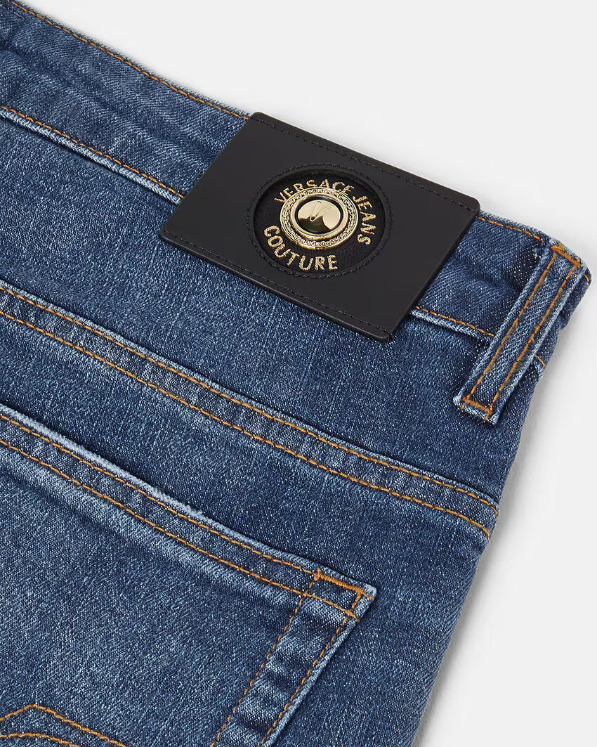 Calça de Ganga Escura Versace Jeans Couture FW25