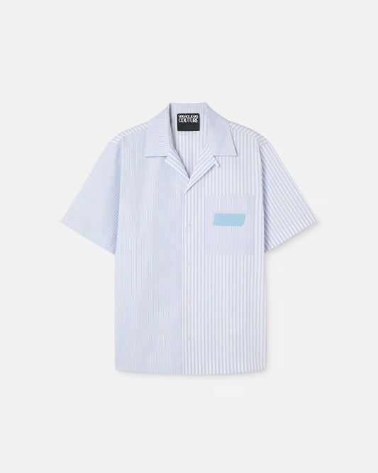 Camisa Azul Versace Jeans Couture SS26