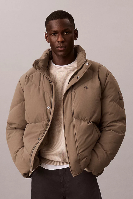 Casaco Calvin Klein Taupe Calvin Klein