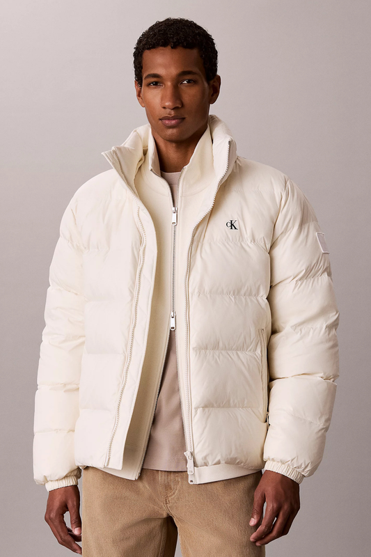Casaco Relaxed Calvin Klein Branco Calvin Klein