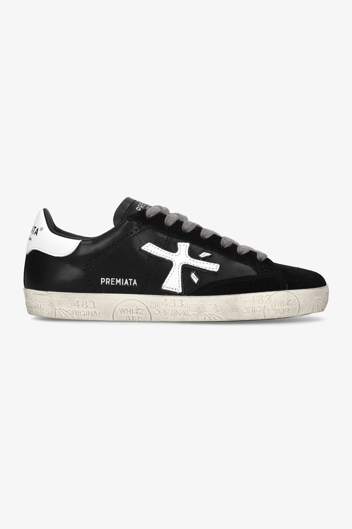 Sapatilhas Premiata Pretas - Steven 5439 Premiata