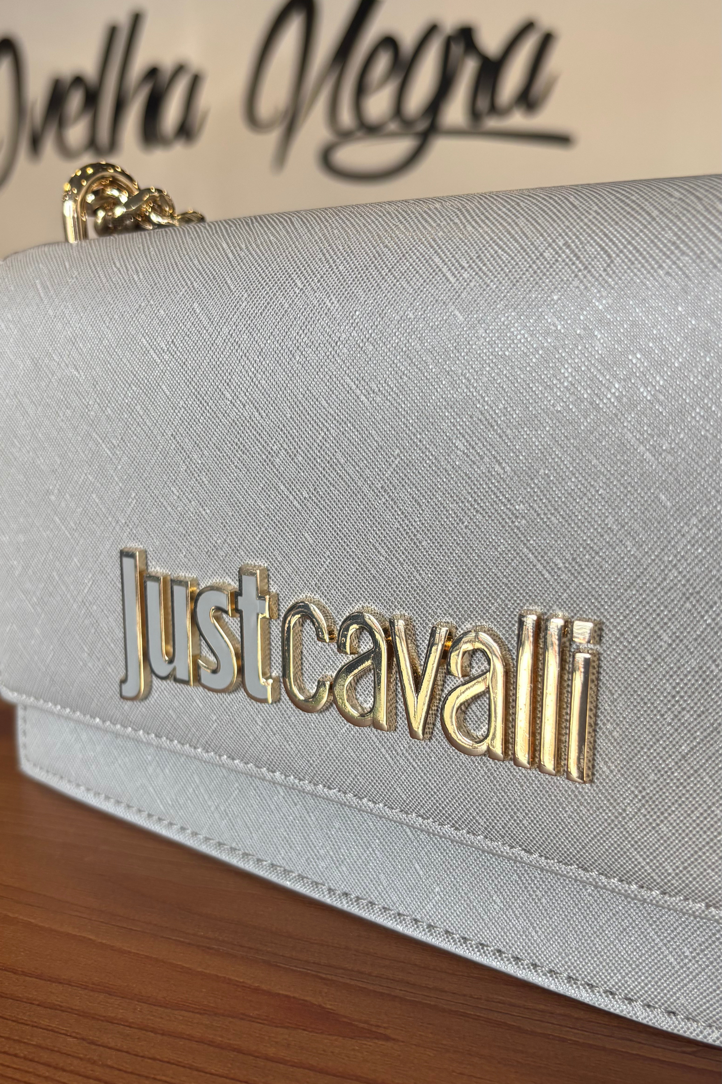 Mala Cinza Just Cavalli FW25
