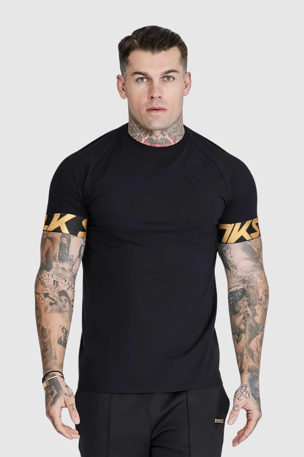 T-shirt Preta Muscle Fit