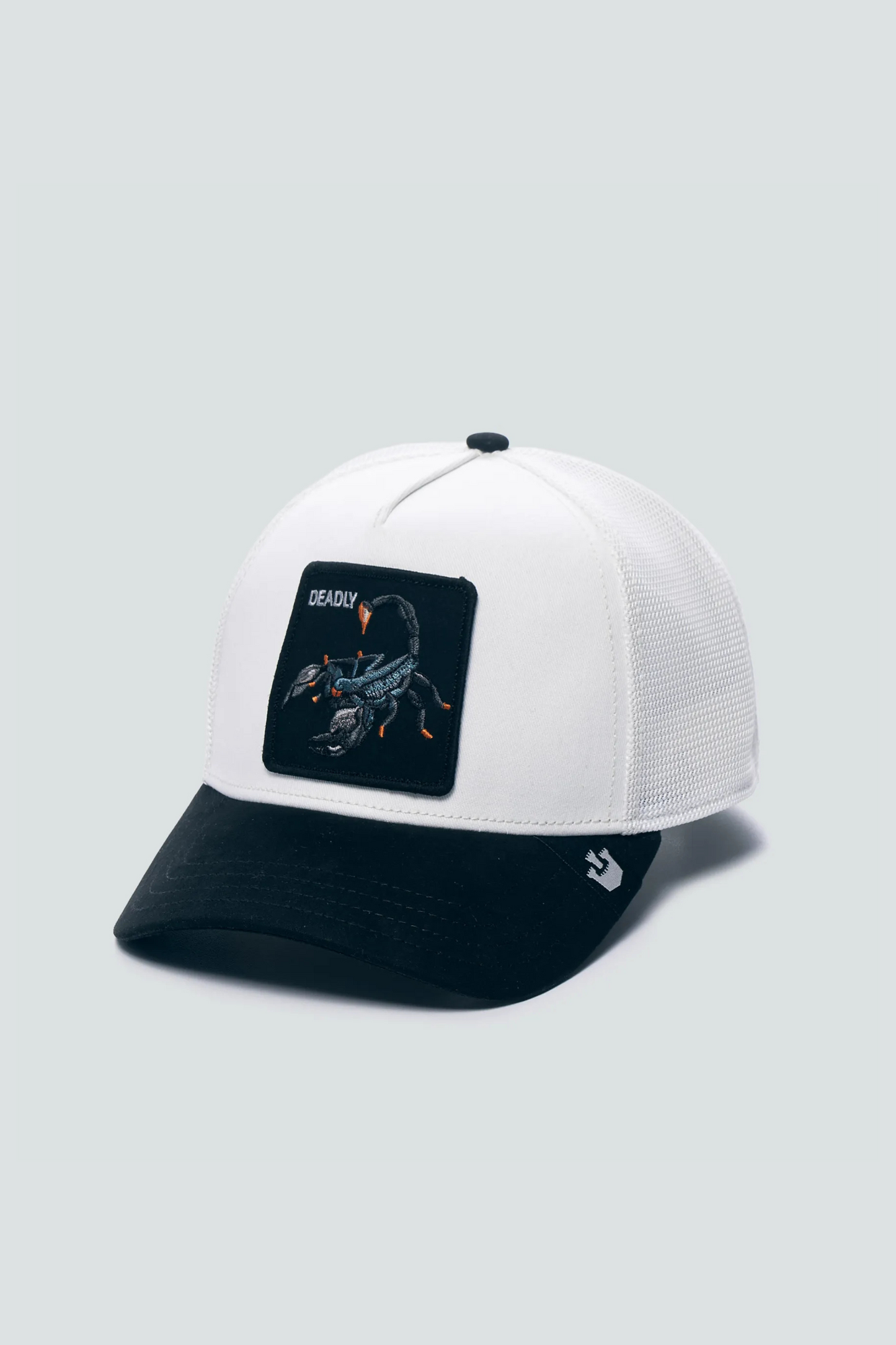 Chapéu Scorpion Branco e Preto Goorin Bros FW25