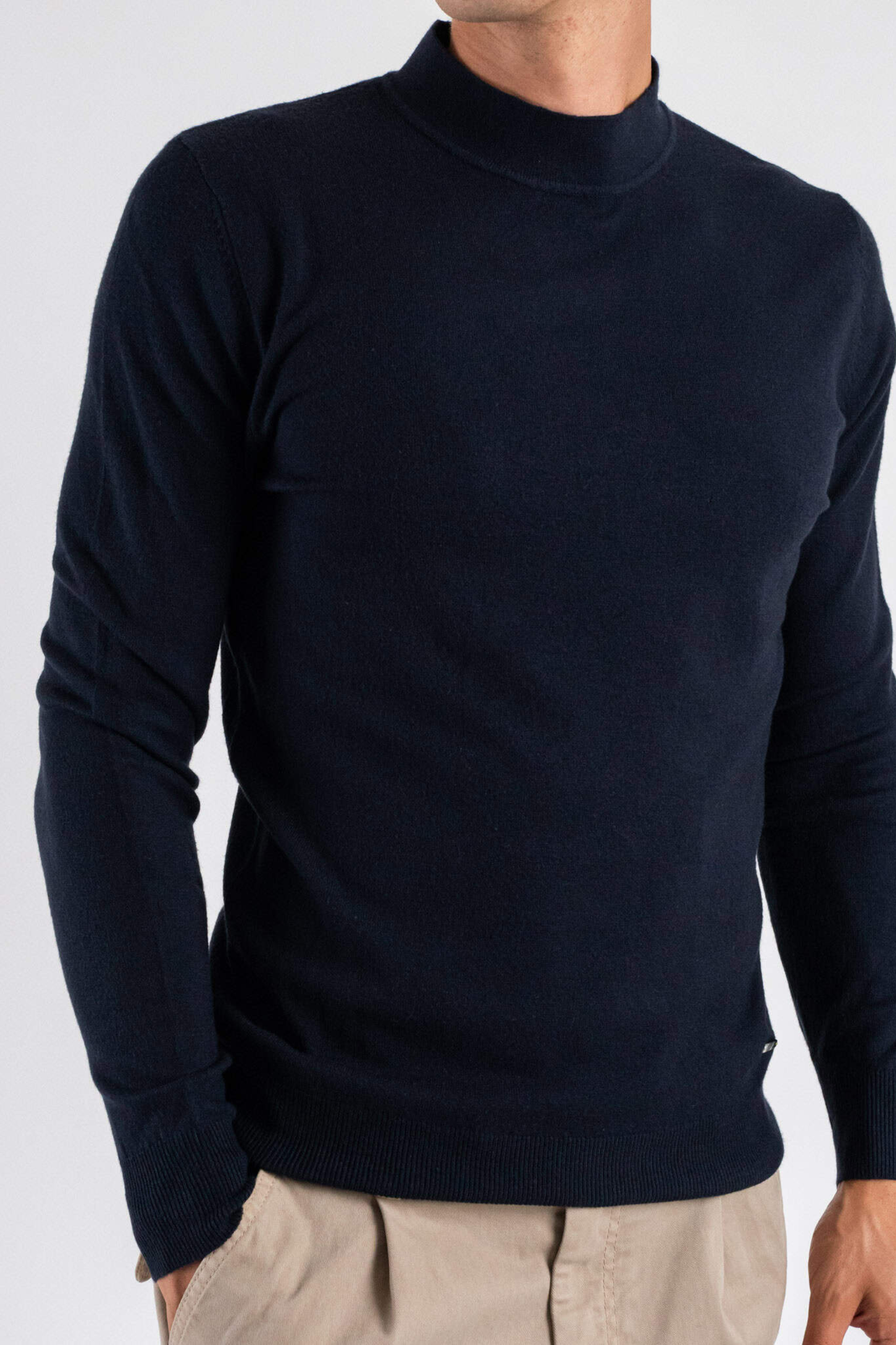 Camisola Malha Azul Gianni Lupo FW25