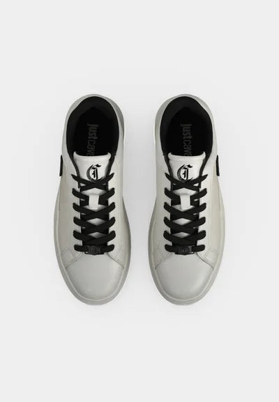 Sapatilhas Fondo Ursa Just Cavalli com Logo Branco Just Cavalli
