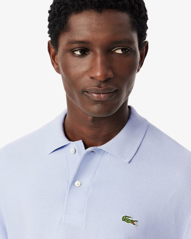 Polo de Malha Classic Fit Lacoste  Azul Lacoste