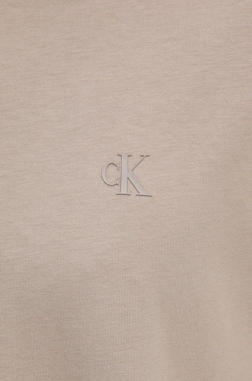 T-shirt Calvin Klein Bege J30J326860 FW24