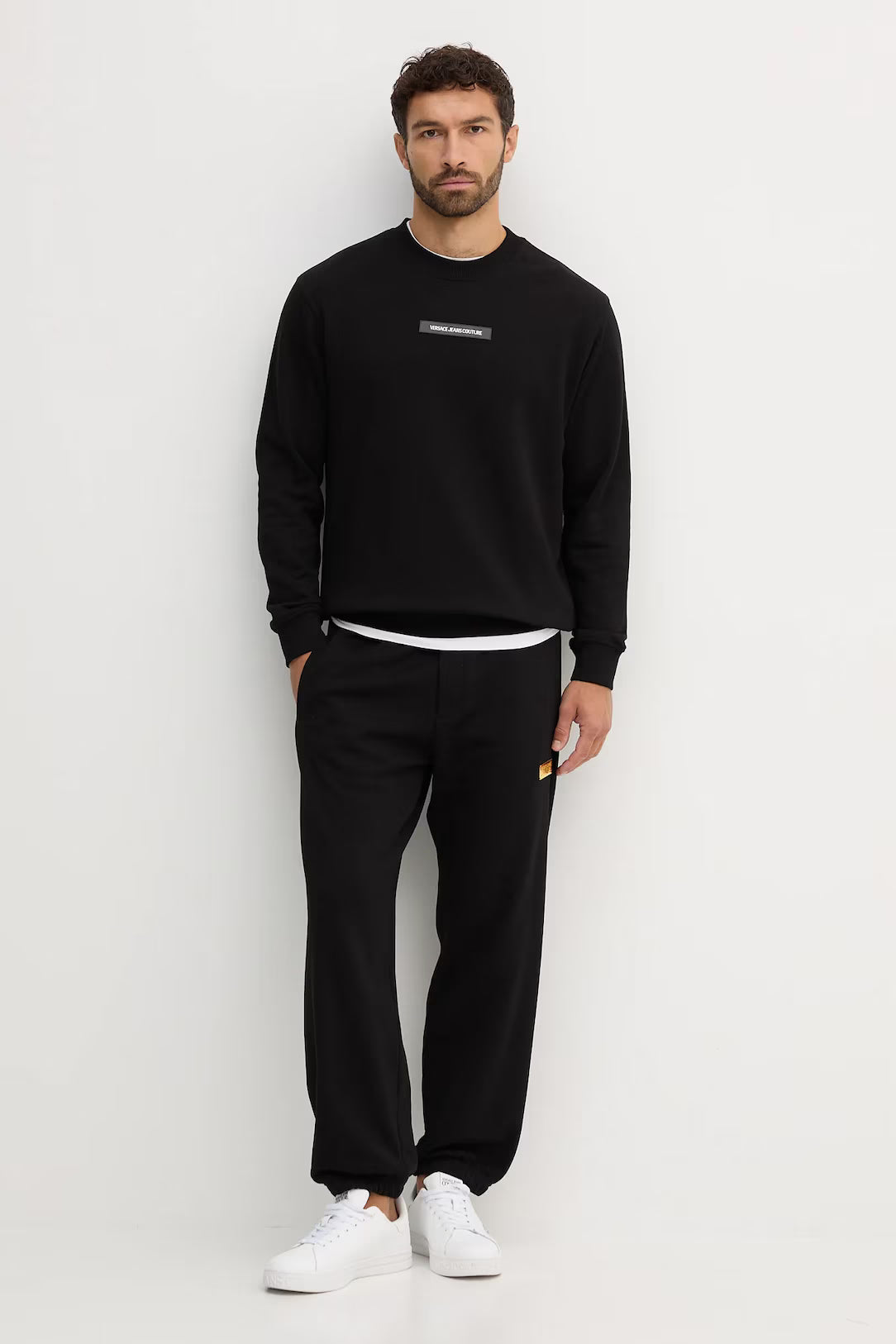 Sweat Preta Versace Jeans Couture FW25