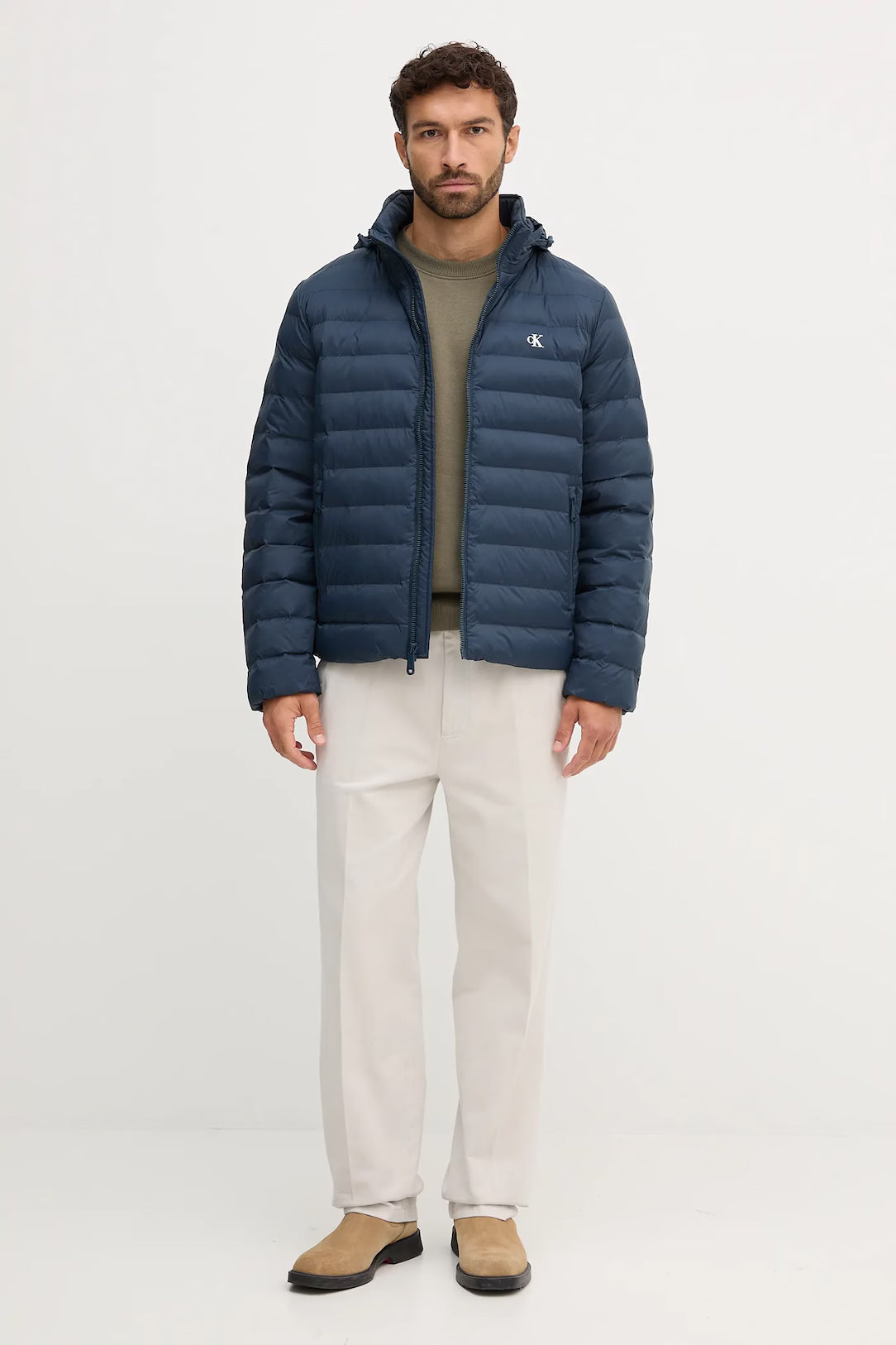 Casaco Azul Calvin Klein FW25