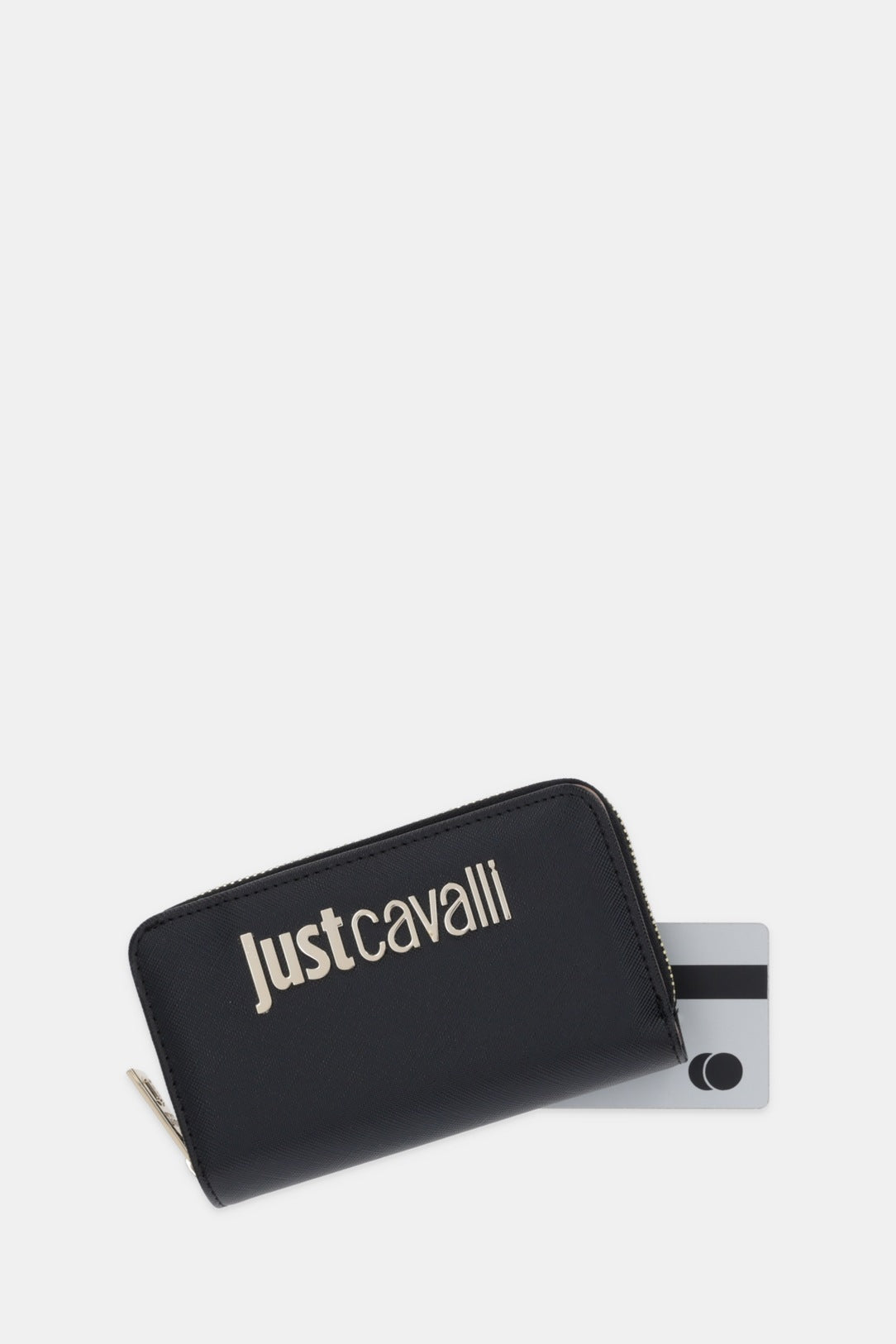 Carteira Preta Just Cavalli SS26