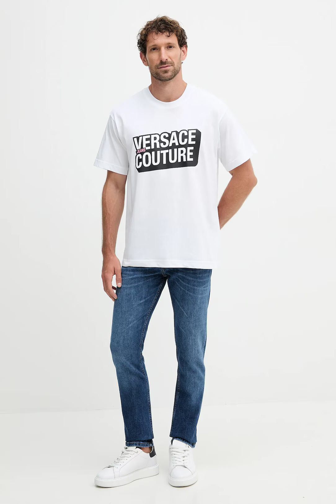 Calça de Ganga Escura Versace Jeans Couture FW25