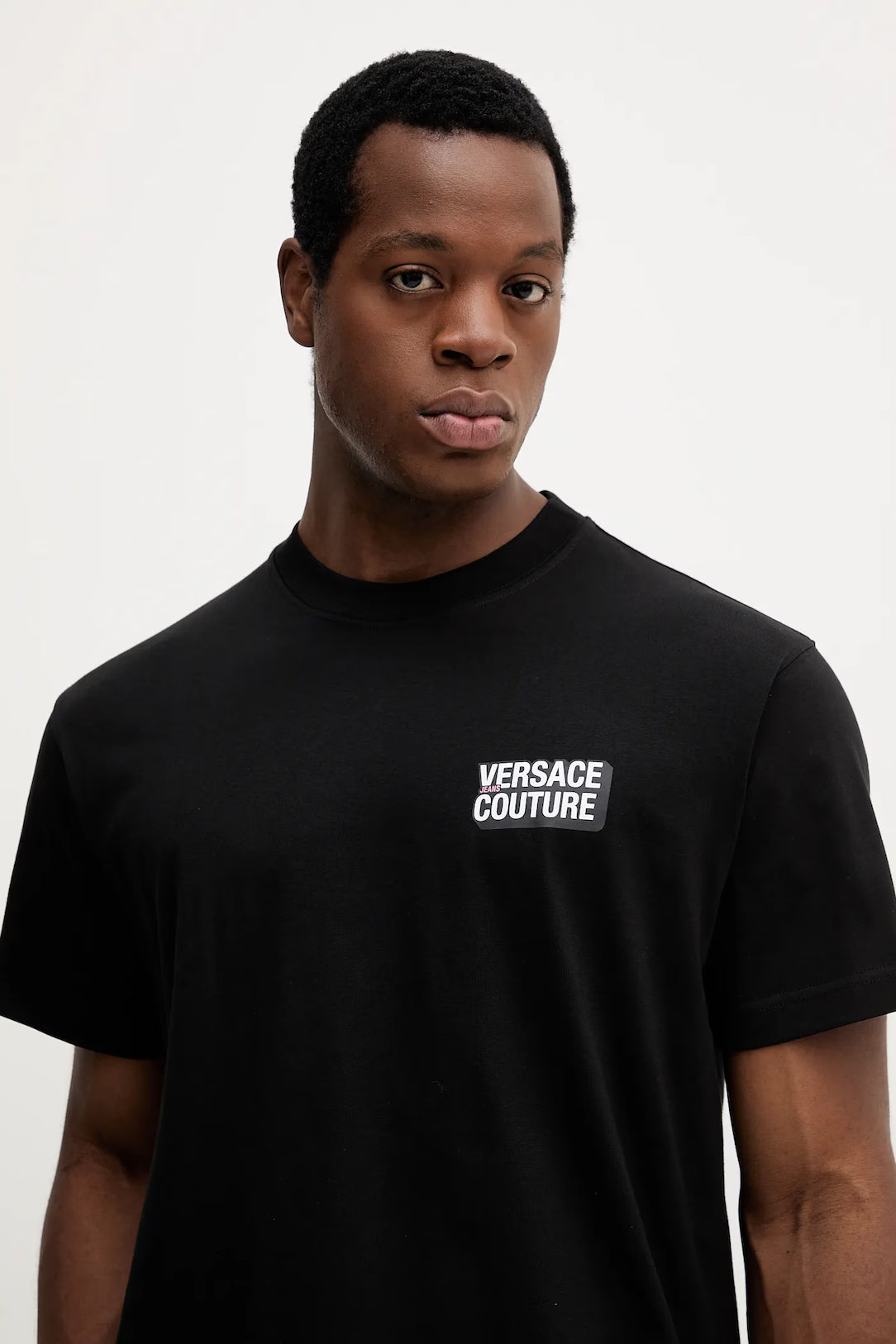 T-shirt Preta Versace Jeans Couture FW25