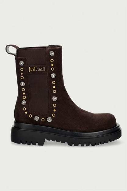 Botas Castanhas Just Cavalli Castanho Just Cavalli W