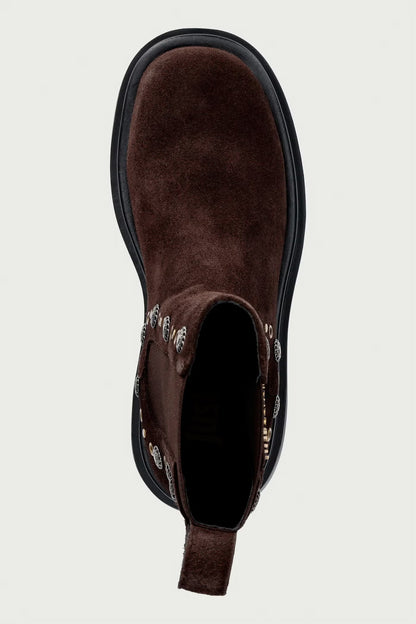 Botas Castanhas Just Cavalli Castanho Just Cavalli W