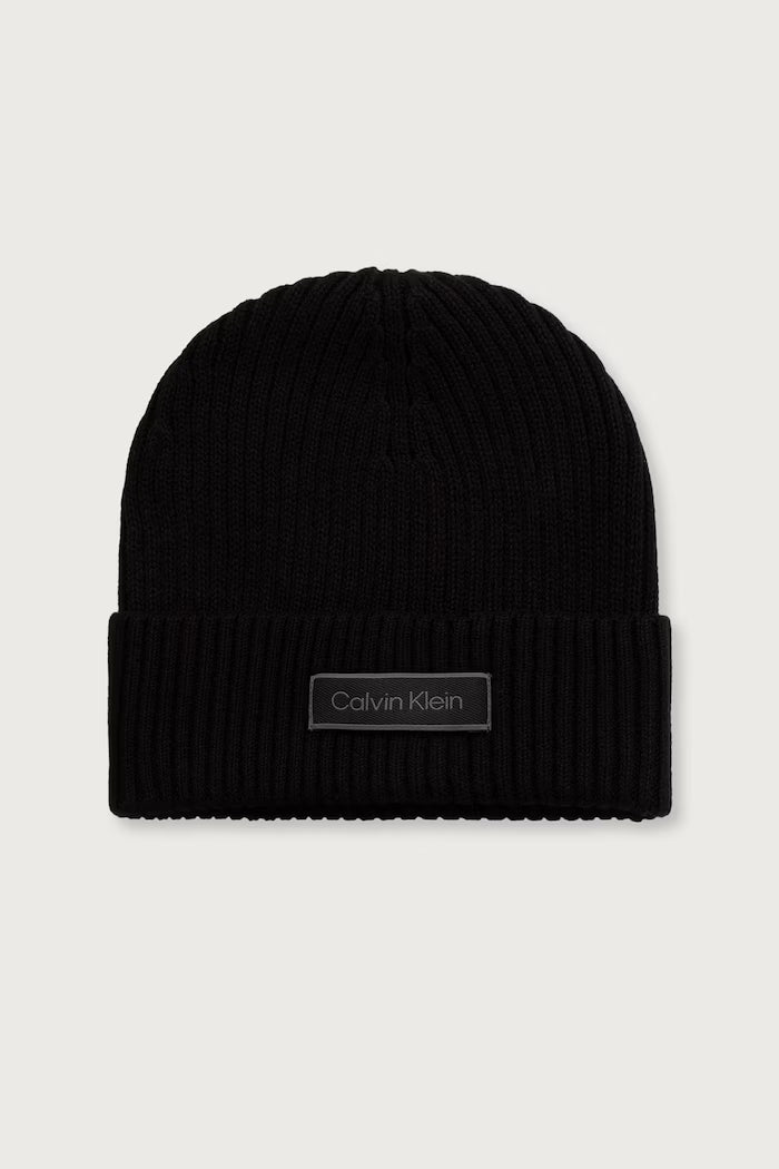 Conjunto de Gorro e Luvas Calvin Klein Preto Calvin Klein