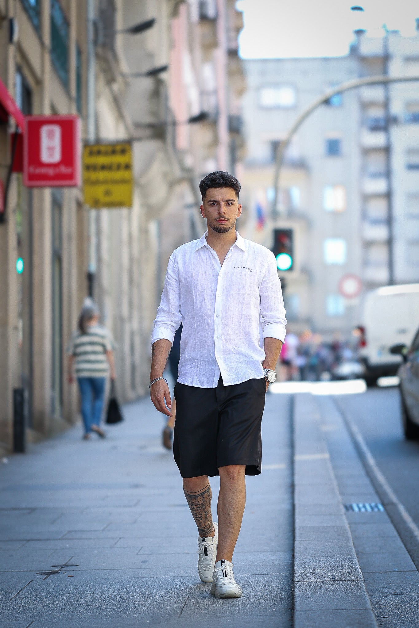 Camisa Branca John Richmond SS25