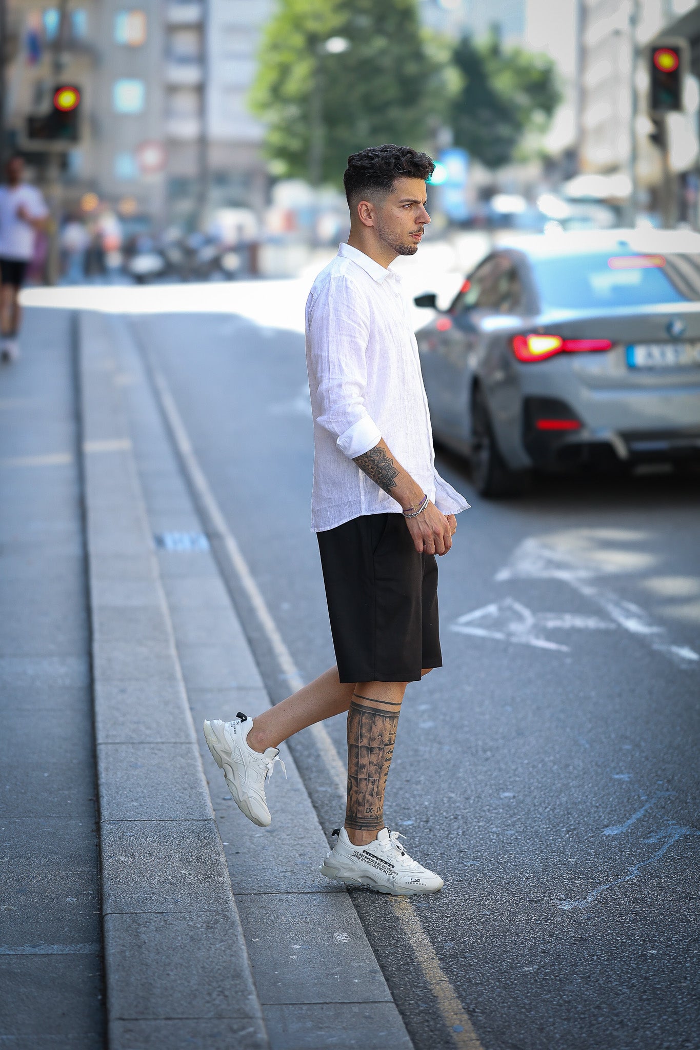 Camisa Branca John Richmond SS25