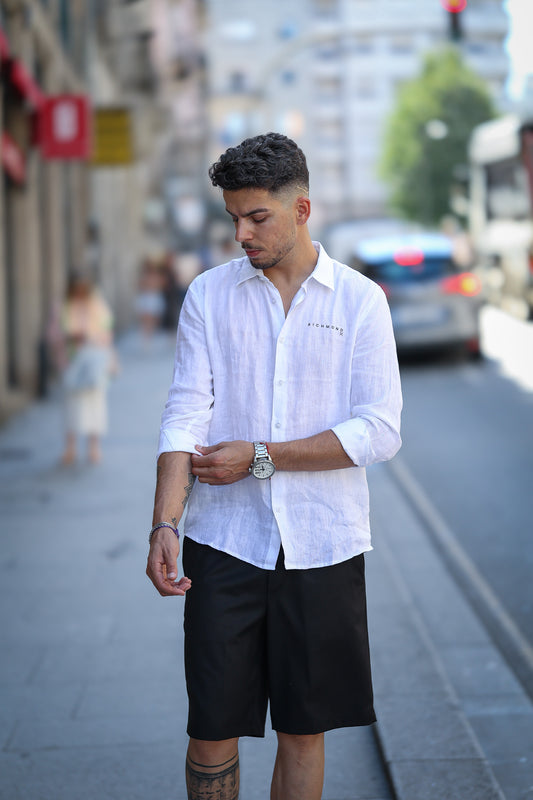 Camisa Branca John Richmond SS25