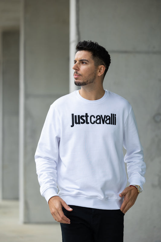 Sweat Branca Just Cavalli 75OAIT00 FW23