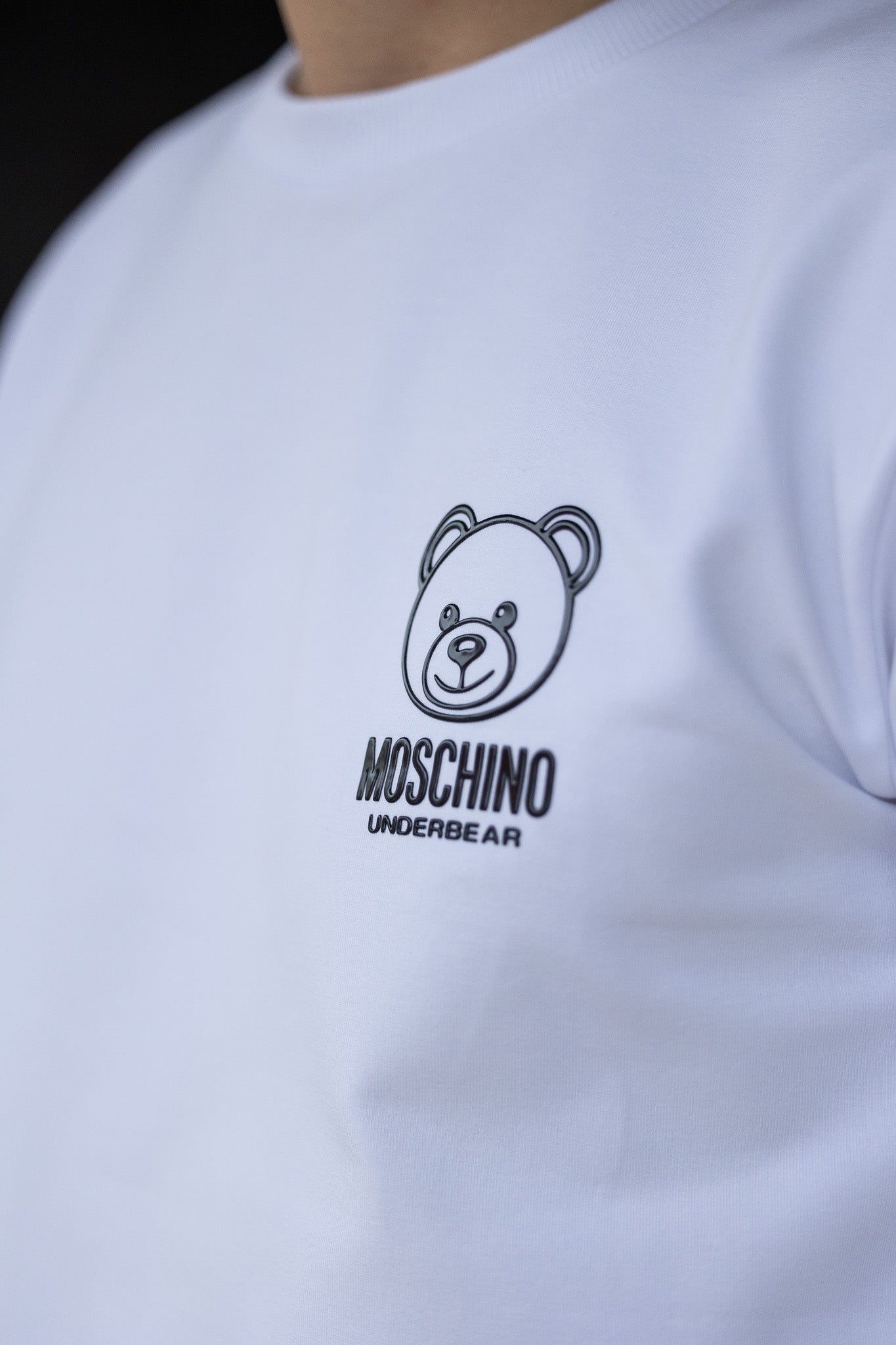 Sweat Moschino Teddy Bear Branca A1701 SS24