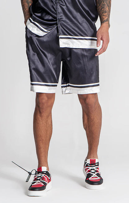 Calções Preto e Branco Gianni Kavanagh SS24 Gianni Kavanagh