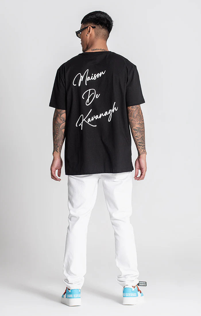 T-shirt Gianni Kavanagh Preta GKM005815 SS24