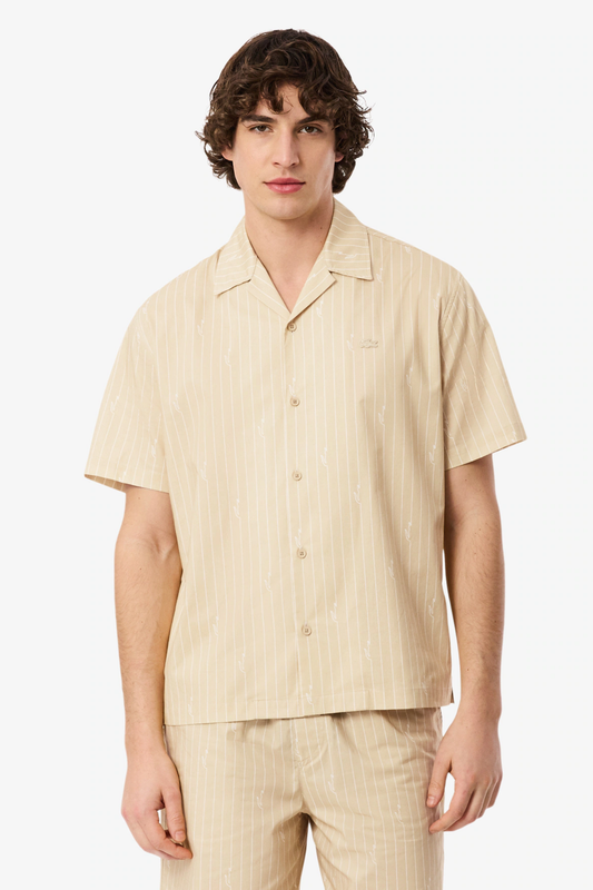 Camisa Creme Lacoste SS26