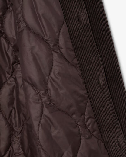 Casaco Bombazine Castanho Lacoste FW25 Lacoste