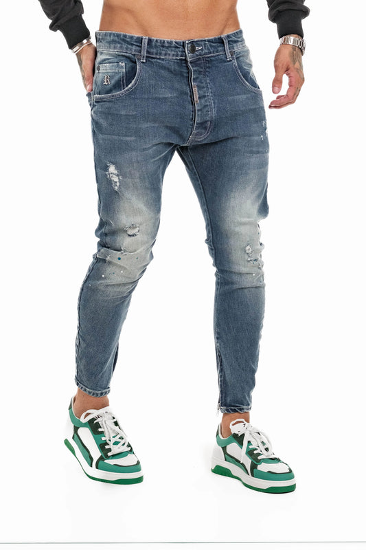 Calça de Ganga Roma Retzo SS26