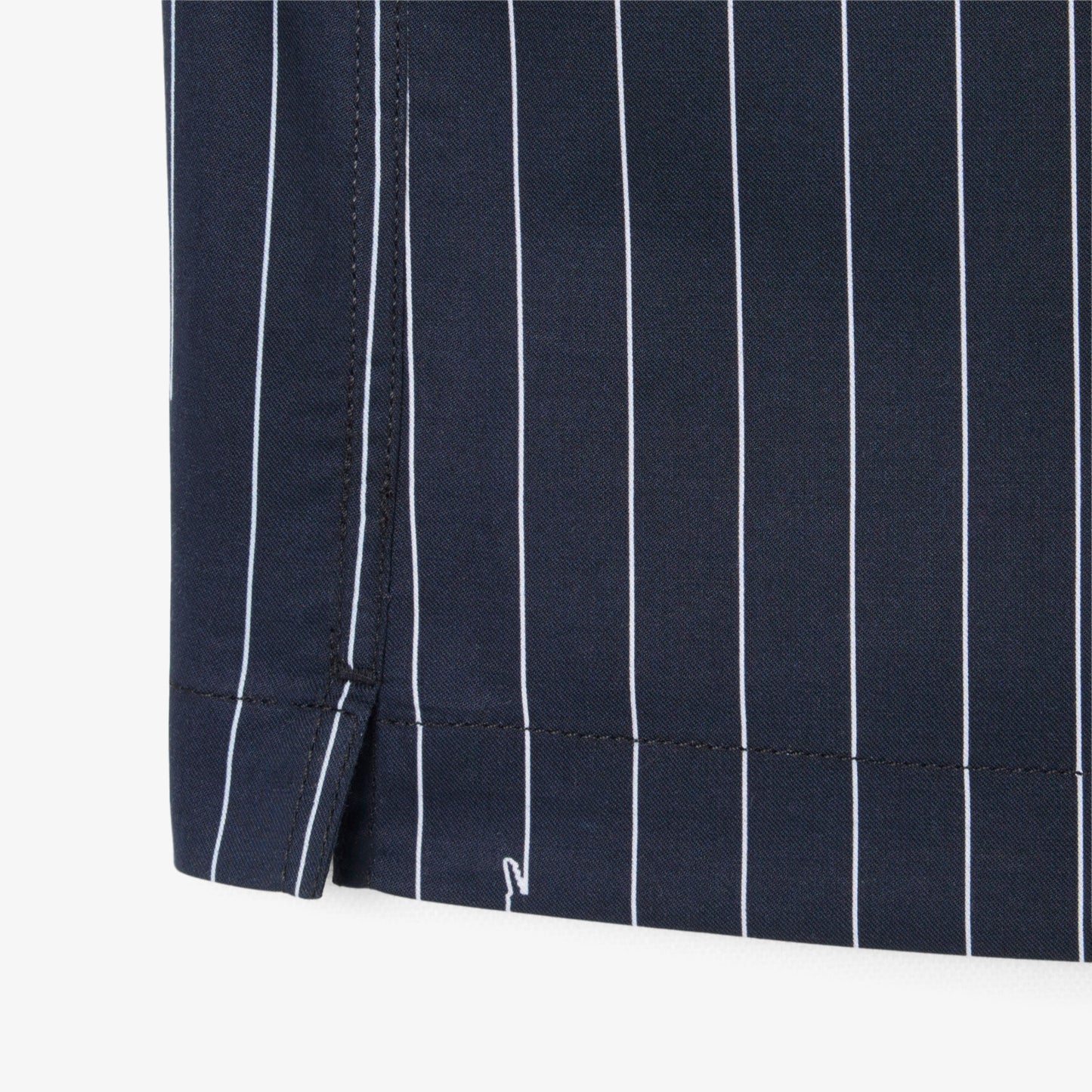 Camisa Azul Estampada Lacoste CH2343 SS26