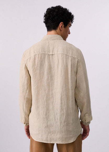 Camisa Bege 100% Linho LIU JO
