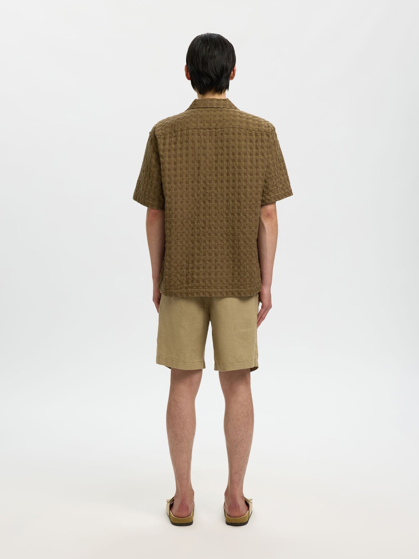 Camisa Castanha Selected SS26