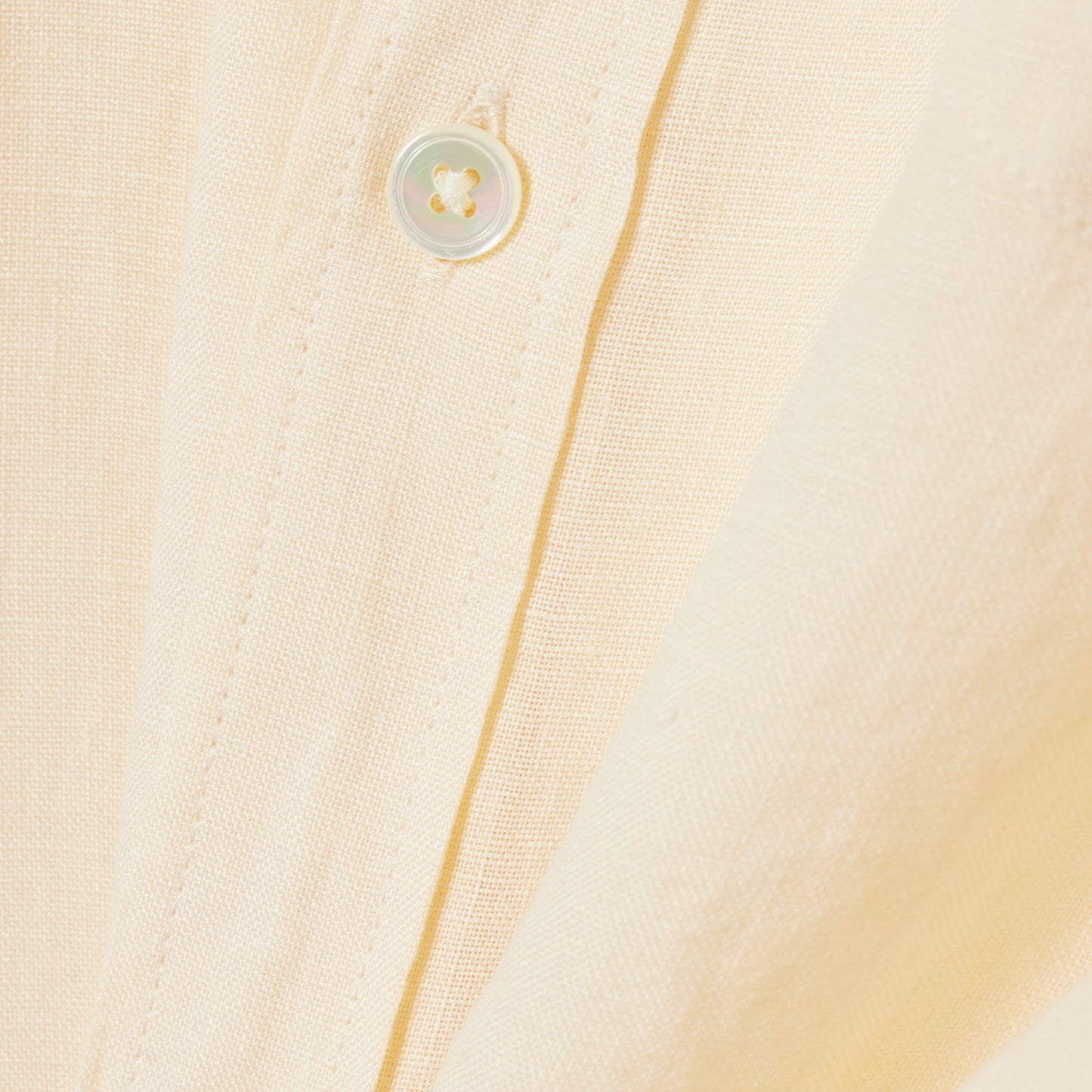 Camisa de Linho Bege Lacoste SS26