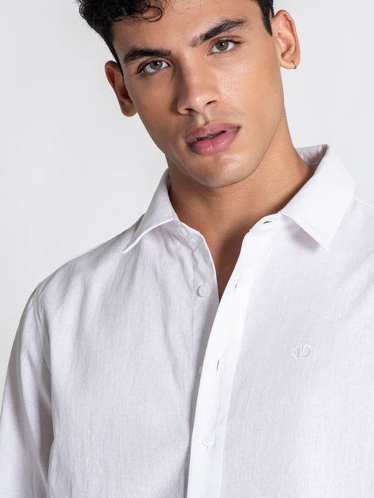 Camisa de Linho Branca