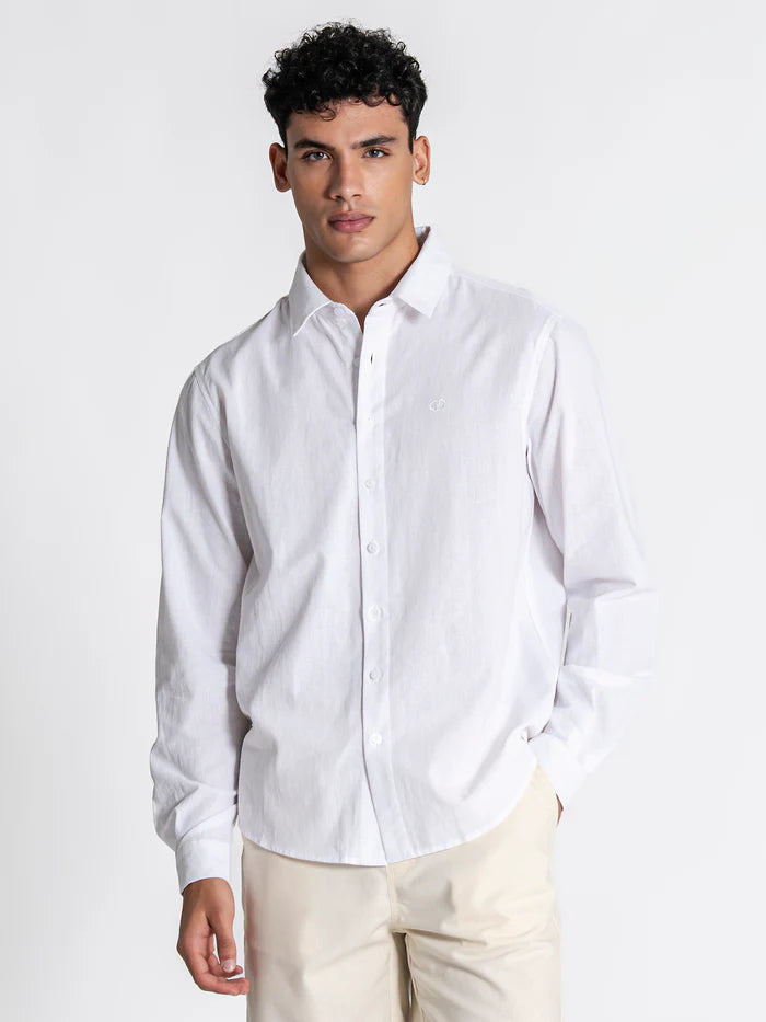 Camisa de Linho Branca