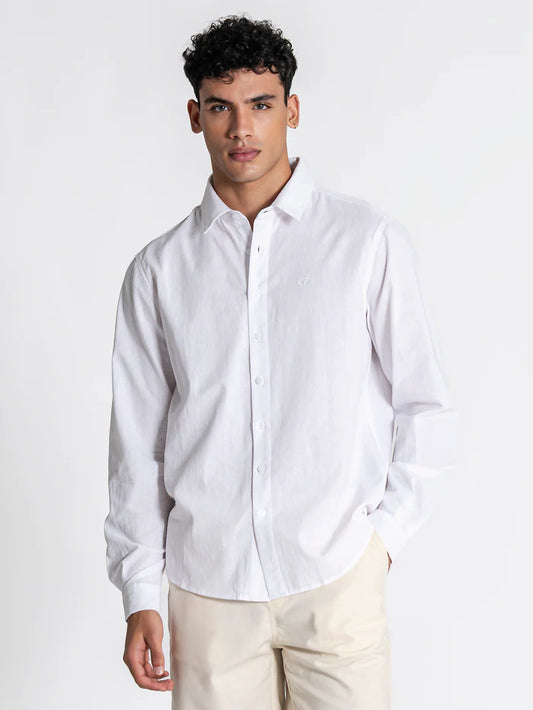 Camisa de Linho Branca