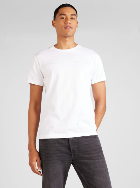 T-shirt Calvin Klein Branca J30J325489 SS24